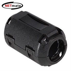 NETmate 고주파 노이즈 필터 13mm/NM-NF130/페라이트 코어/고주파 노이즈를 차단하여 깨끗한 신호전송/EMC Core/고밀