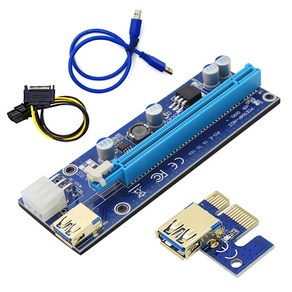 AONE PCI-Express 16X 009S LED 라이저카드