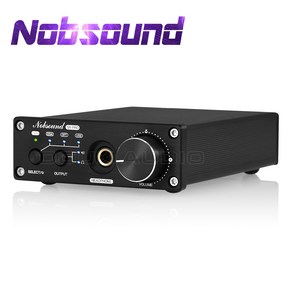 Nobsound HiFi 듀얼 ES9038Q2M USB DAC 동축/광 디지털-아날로그 컨버터 D/A 오디오 어댑터 헤드폰 앰프