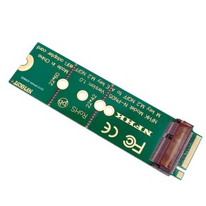 무선 네트워크 카드 노트북 NGFF NVMe PCI 익스프레스 SSD 포트-E 키 슬롯 변환기 M.2 + E