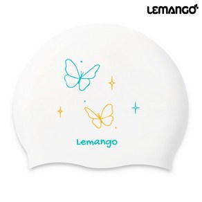 르망고 실리콘 수모 페페 수영모자, 화이트(white), 1개