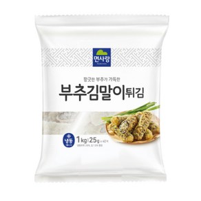 면사랑 부추 김말이튀김1KG(25g*40)