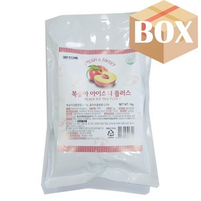 희창 복숭아 아이스티 플러스, 12kg, 1개, 12개입