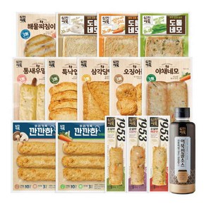 삼진어묵 인기세트 어묵 14종 (39개)+ 어묵전골소스(1종/420ml), 39개, 420ml