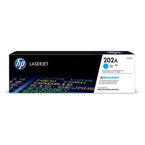 HP 프린트 토너 CF500X M254NW M254DW M280NW 02 CF501A, 파랑, 1개