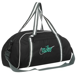 나이키 GYM CLUB TRAINING BAG 더플백 헬스 가방 운동용 가방, DH6863-013, 1, black+geen, 스타일번호:DH6863-013 / 사이즈:1