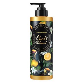 케라시스 데빌스 퍼퓸 시즌2 샴푸 시트러스 번지, 3개, 500ml