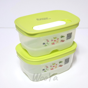타파웨어 에어스마트 375ml 냉동용기 2P, 2개
