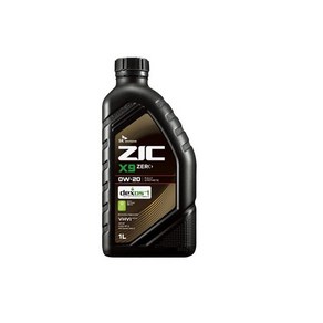 지크 ZIC X9 ZERO 0W-20 GASOLINE 1L 합성엔진오일, 1개, 0w20