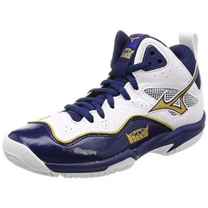 MIZUNO [Mizuno] 농구화 신인 BB5 주니어 화이트 X Gold Navy 22.0 cm 2e