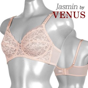 VENUS JASMIN 프리미엄 여성속옷 시스루 올레이스 풀컵 와이어브라 1267BCD