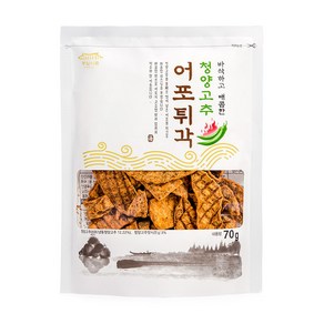 [동일식품 본사]청양고추 어포튀각 70g, 12개