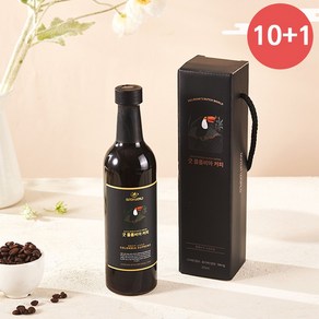 (10+1)신선한 굿 더치커피 유리병 1종 선물세트, 1개, 375ml, 1개