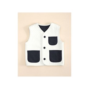 패션스타트 패턴인 P1458 Vest 아동 조끼 베스트 옷 패턴 도안 옷본 아동복, 1개