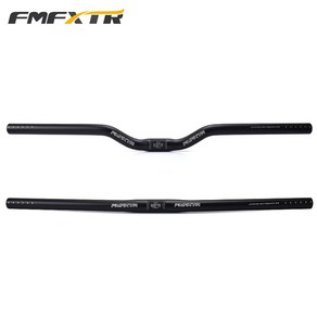 FMFXTR 자전거 핸들바 핸들 일자바 라이저바 플랫바 갈매기 픽시 25.4mm, 플랫바 600 Staight handle, 1개