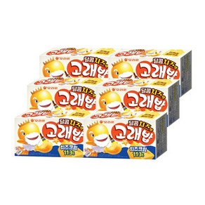 오리온 고래밥 달콤치즈맛4P 120g X6개, 6개