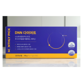 본사정품) 먼슬리픽 dnn 다이어트 10g x 10포 / 긴장완화 배변활동 먼슬리픽dnn다이어트 dnn다이어트, 3개, 10회분