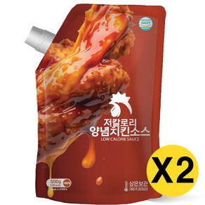 아이엠소스 저칼로리치킨소스, 500g, 2개