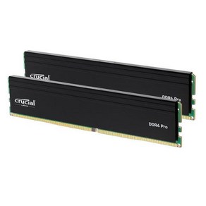 Cucial Po RAM 32GB (2x16GB) DDR4 3200MTs (또는 3000MTs 또는 2666MTs) 데스크탑 메모리 (CP2K16G4DFRA, 2개