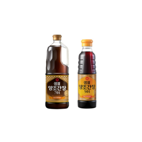 샘표 양조간장 1.7L 500ml, 2개