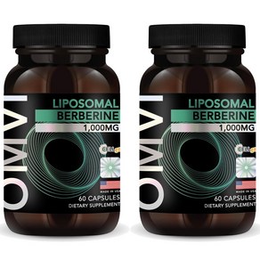 OMVI 옴비 리포소말 베르베린 1000mg 베지캡슐, 2개, 60정