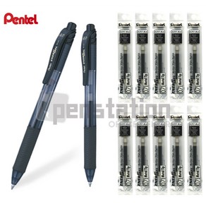 Pentel 에너겔 X 0.5mm 0.7mm 볼펜/리필 세트