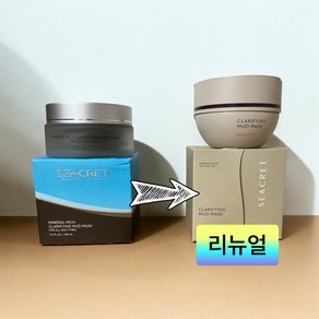 시크릿 미네랄 리치 클래리파잉 머드 마스크, 1개, 1개입