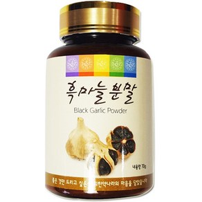 국산 흑마늘분말 건강분말 동의한약나라, 70g, 1개