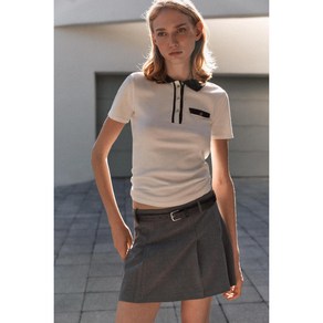ZARA 자라 투톤 폴로셔츠 5644/155/800 5644155