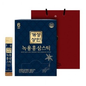 개성상인 녹용 홍삼스틱 100p + 쇼핑백, 1L, 1개