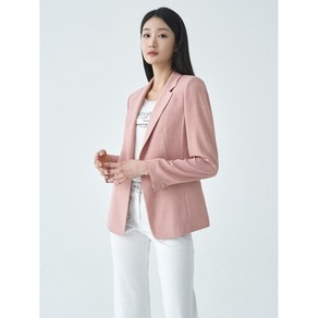 [지센] 여성 싱글 원버튼 테일러드 베이직 자켓 LFJKO301_[2컬러]