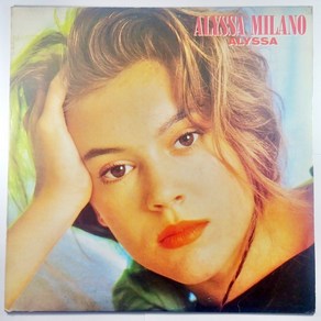 (중고LP) ALYSSA MILANO 1990년 발매 (자켓 상태 A. 음반 상태 최상 1~2번 사용. 가사지 있음)