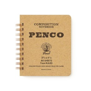 펜코 COIL NOTEBOOK [Small] 데스크테리어, Natual