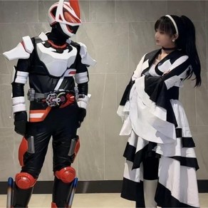 가면라이더 코스프레 의상 제로원 Kamen Ride 이즈 여성 의류 폴라 폭스 코스튬