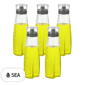 시노글라스 오일병 다크 그레이, 5개, 500ml