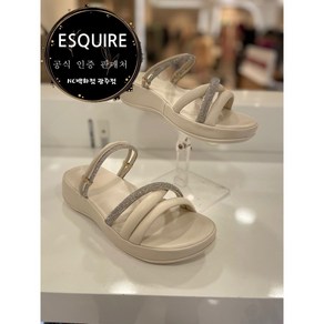 [전국단독 기간한정판매] 에스콰이아 여성 3cm X 비조 장식 뮬 슬리퍼 블로퍼 투웨이 샌들 [사은품증정]