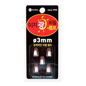 이지코리아 광 리필램프 전자케미(5개입) 8가지 색상, 1개