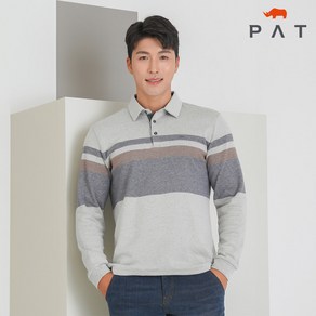 [PAT 남성] 블럭킹 카라 티셔츠_1H75152