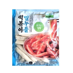 칠갑농산 밀누들 떡볶이 360g x 15개 납짝 밀떡볶이