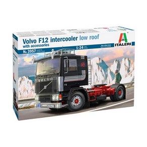 이타레리 프라모델자동차 [IT3957S] 1/24 VOLVO F-12 Intecoole (Low Roof) with Accessoies, 1개