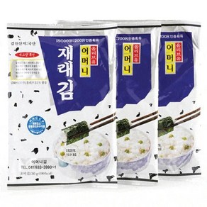 대천어머니조미구이김 조미구이재래김 5매x20봉, 20개, 30g