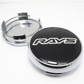 자동차휠캡 Rays TE37 휠 센터 캡 허브 커버 교체 방진 림 허브 스타일링 액세서리 65mm 4PCs, 4개, SL bk