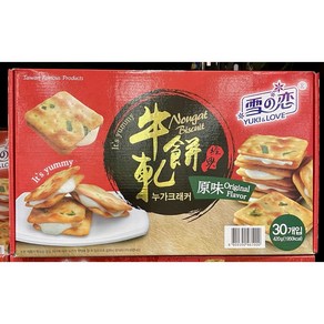 대만과자 누가크래커 비스킷 30개입, 420g, 1개