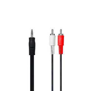 LANSTAR LS-2RST 3.5mm to 2RCA 케이블 (LS-2RST-1.5M 1.5m) 케이블-기타케이블