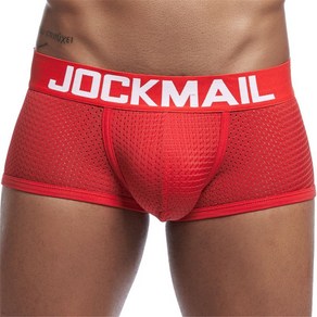 JOCKMAIL 패션 남성 속옷 메쉬 느슨한 디자이너 십대 팬티 나일론 멀티 컬러 팬티 속옷