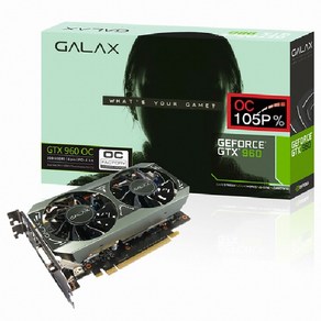 갤럭시 GALAX GTX960 OC D5 2GB 105P 중고 무상 AS1개월 1:1교체