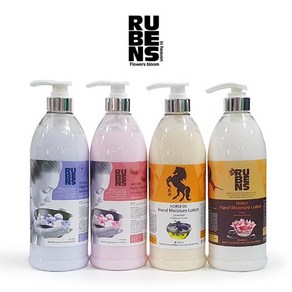 루벤스 핸드 모이스쳐 로션 대용량 1000ml, 블랙체리앤넛맥, 1L, 1개