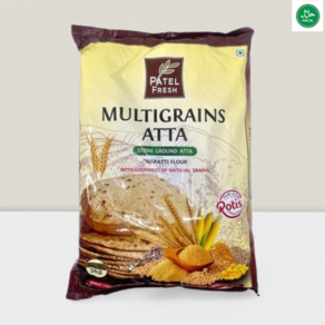 Indian Multigains Atta Chapatti Flou 인도 잡곡 아타 짜파티 밀가루, 5kg, 1개