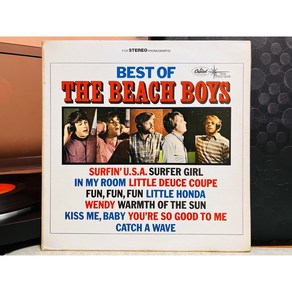 1977 비치보이스 Best of THE BEACH BOYS LP (음반 EX+ 자켓 EX)