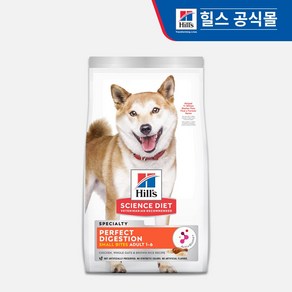 606861 힐스 강아지 어덜트 퍼펙트 다이제스천 스몰바이트 치킨 1.6kg, 닭, 1개